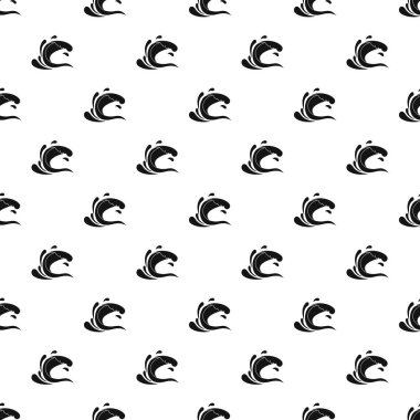 Su dalgası sıçrama tasarlamak vektör