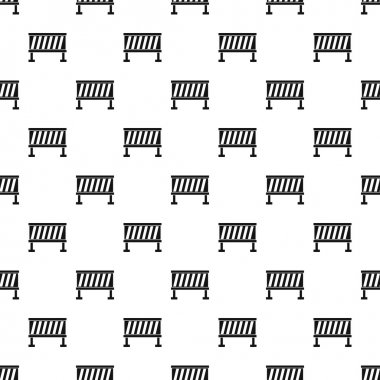 Trafik bariyeri tasarlamak vektör