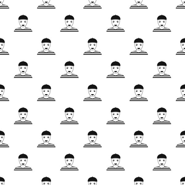 Clown pattern vector