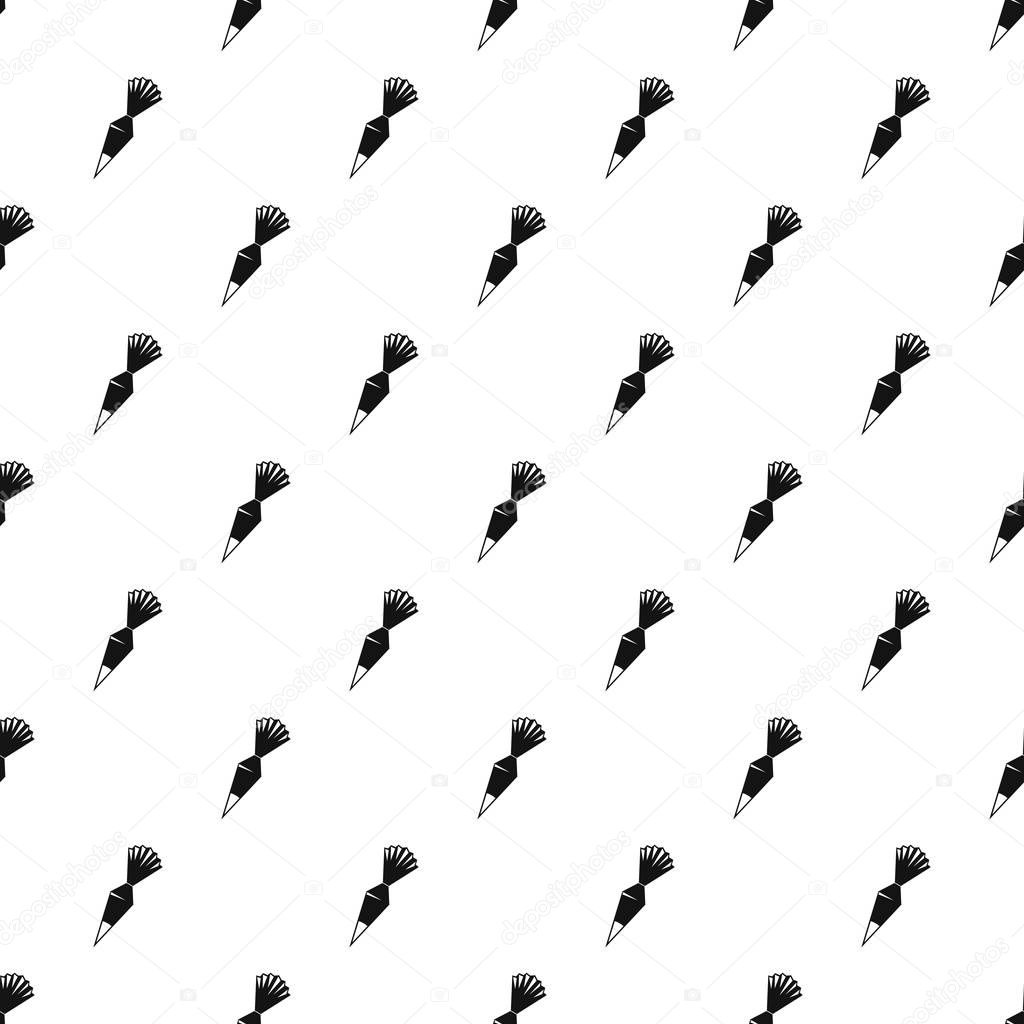 Cotton icing bag pattern vector