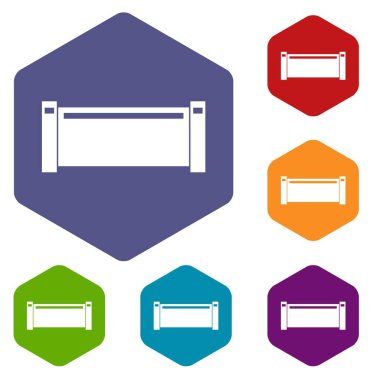 Boru parça simgeler kümesi altıgen