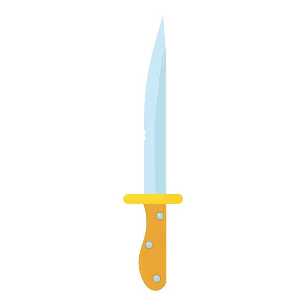 Nůž ikona, kreslený styl — Stockový vektor