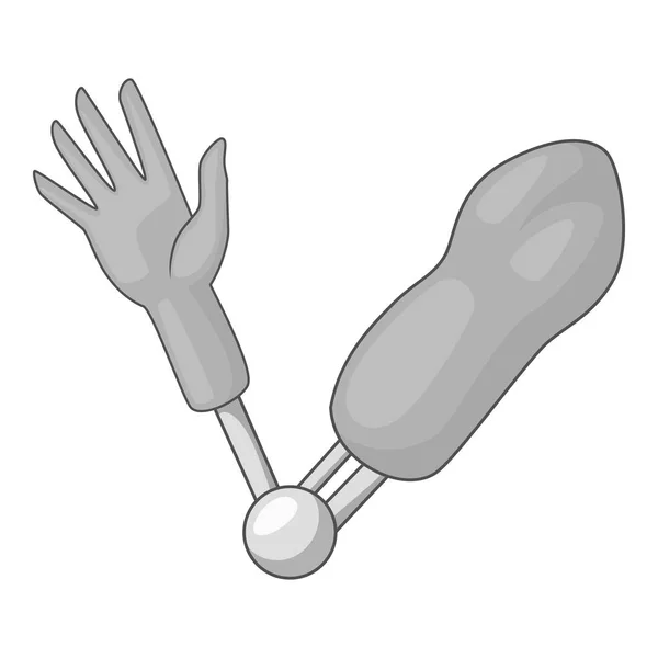 Иконка искусственного локтевого сустава — стоковый вектор