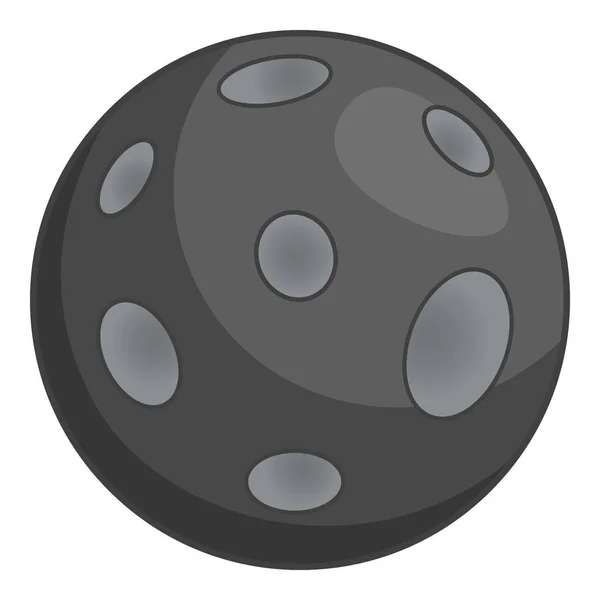 Planeta icono monocromo — Vector de stock