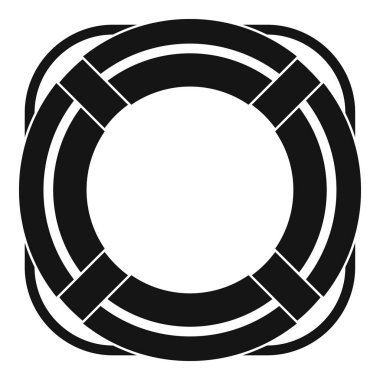 Lifebuoy simgesi basit