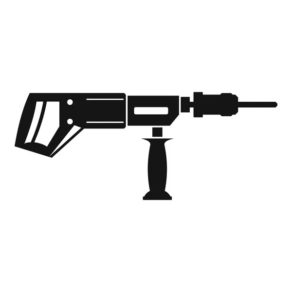 Electric drill, perforator icon simple — Stock Vector