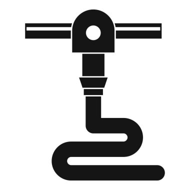 3D Yazıcı yazdırma simgesi basit