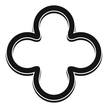 Biber simgesi basit dilim