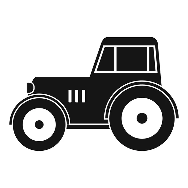 Traktor-Ikone einfach — Stockvektor
