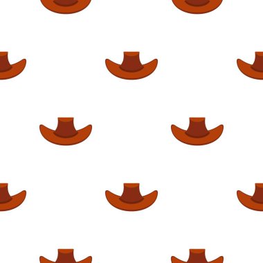 Kovboy şapkası desen düz