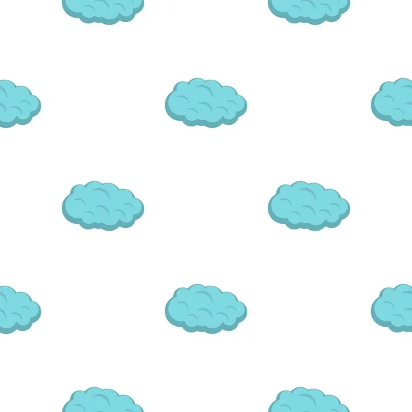 雲パターン フラット — ストックベクタ