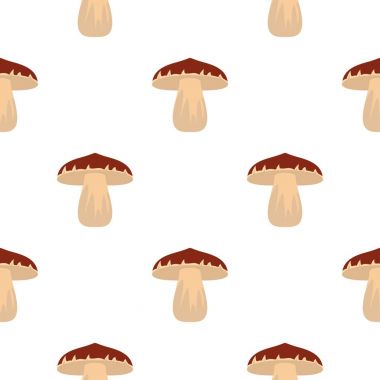 Orman mantar deseni düz