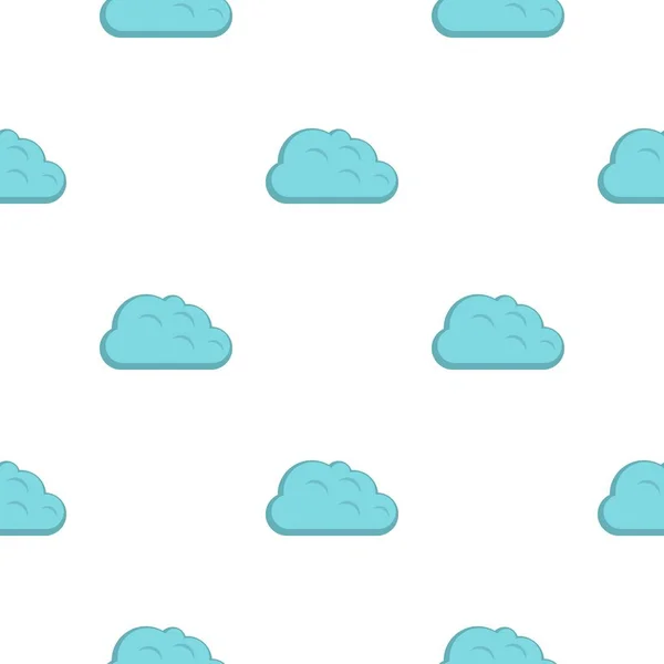 Motif de nuages orageux plat — Image vectorielle
