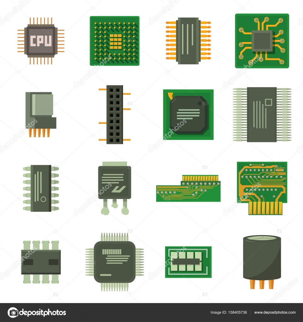 Computer chips icons set, cartoon style Stock Vector Image by ©ylivdesign #158405736 Computer chips icons set, cartoon style Stock Vector Image by ©ylivdesign #158405736