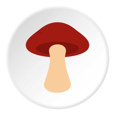 Borulu mantar simgesini daire