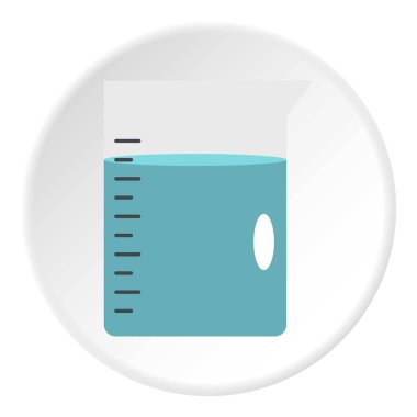 Sarı termometre simgesini daire