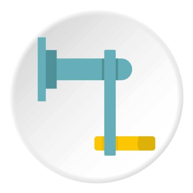 Mekanik detay simgesini daire