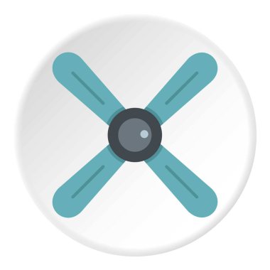 Sanayi robot simgesini daire