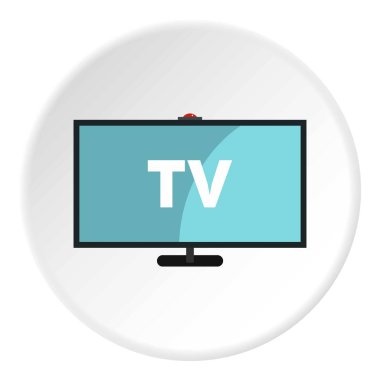 televizyon simgesini daire