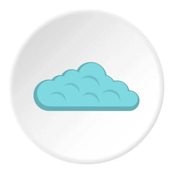 Céu círculo ícone nuvem — Vetor de Stock