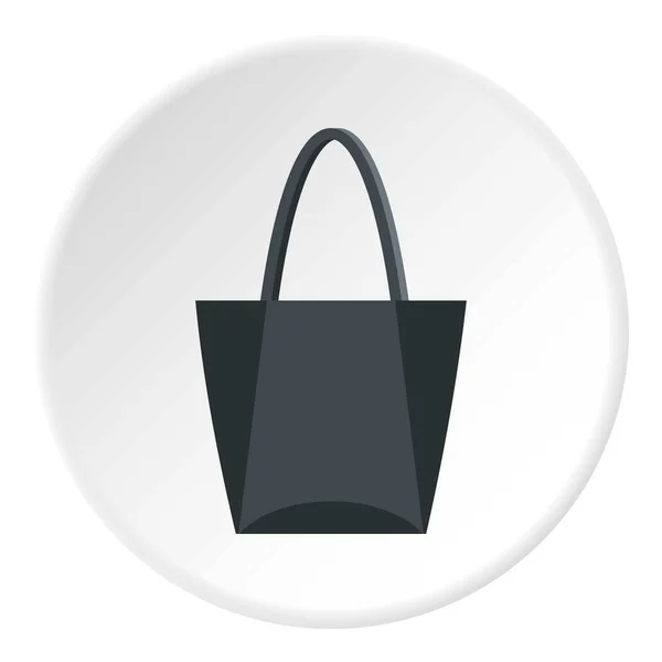 Δρόμος κύκλο εικονίδιο τσάντα — Διανυσματικό Αρχείο