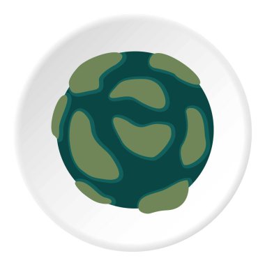 Güzel bir gezegen simgesi daire