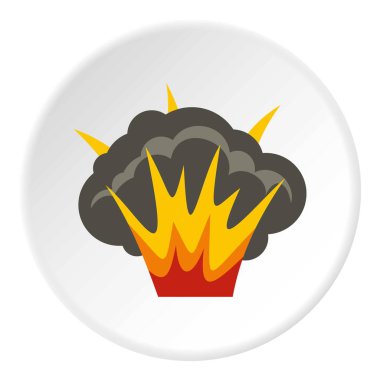 Mermi patlama simgesini daire