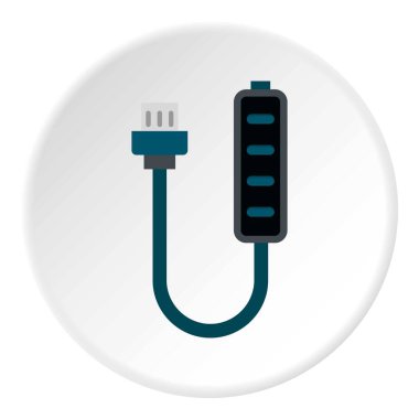 Şarj cihazı simgesini daire