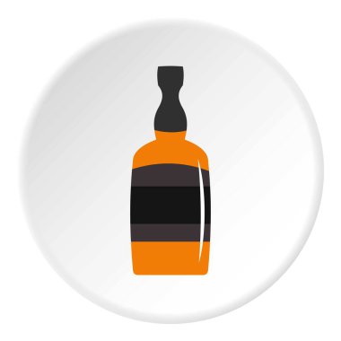 Konyak şişesi simgesini daire