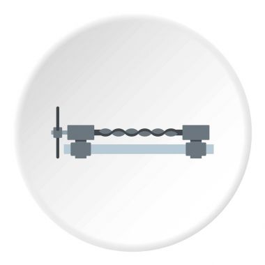 Demirci kelepçe simgesini daire