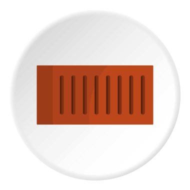 Turuncu tuğla simgesini daire