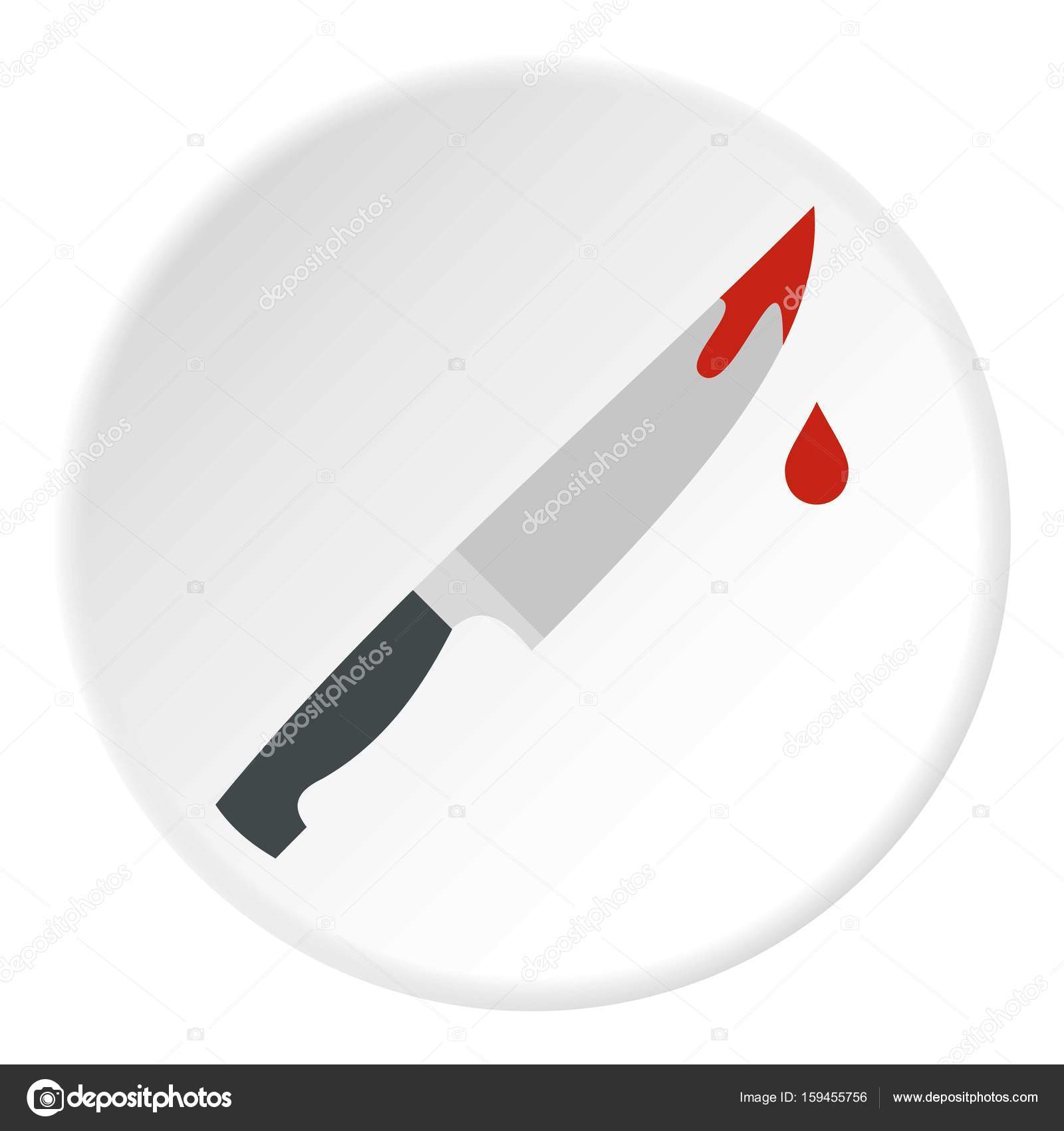 피 묻은 칼 아이콘 원 스톡 벡터 - ©ylivdesign 159455756, image size:963x1024