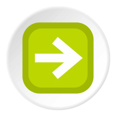 Ok kare simgesi daire