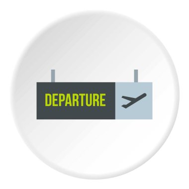 Okuldan ayrılırken, Havaalanı simgesini daire iz