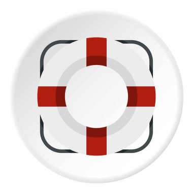 Yaşam çizgisi simgesi daire