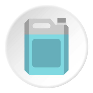 Şişesi için benzin simgesini daire