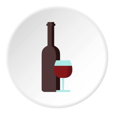 Kırmızı şarap ve cam kutsal kişilerin resmi daire