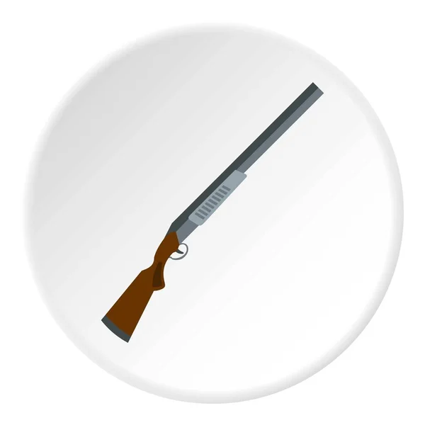 Gun icon circle — Stock Vector