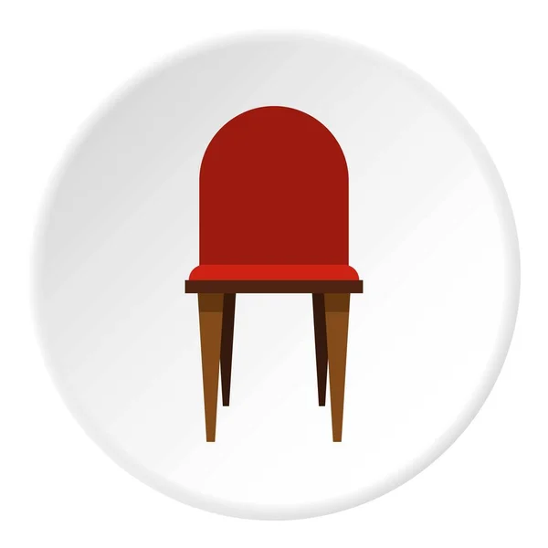 Chair icon circle — Stock Vector