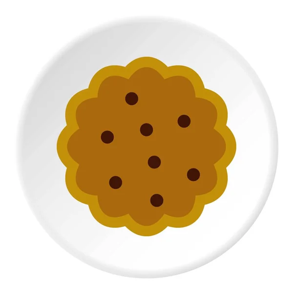 Cercle icône cookies — Image vectorielle
