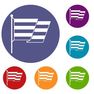 LGBT Icons set bayrak