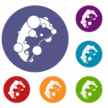 Cep virüs Icons set