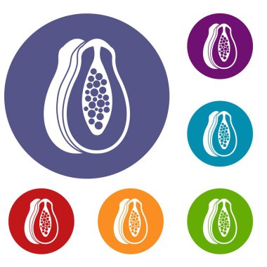 Papaya Icons set