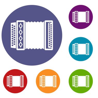 Akordeon Icons set
