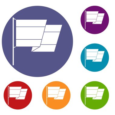 İspanya Icons set bayrağı