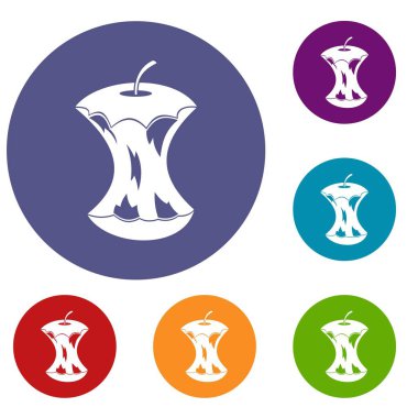 Apple core Icons set