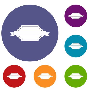 Başlık sayfası veya etiketi Icons set