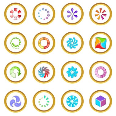 Durum simgeleri daire indir