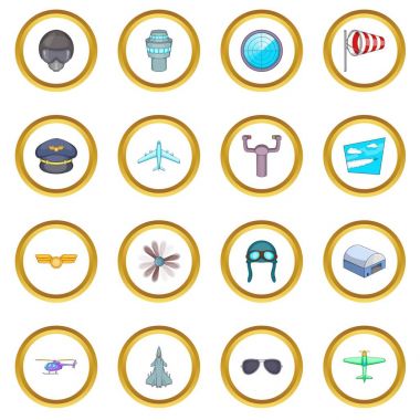 Havacılık simgeler daire