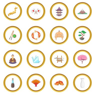 Japonya simgeler daire